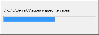 EAServer install in Progress