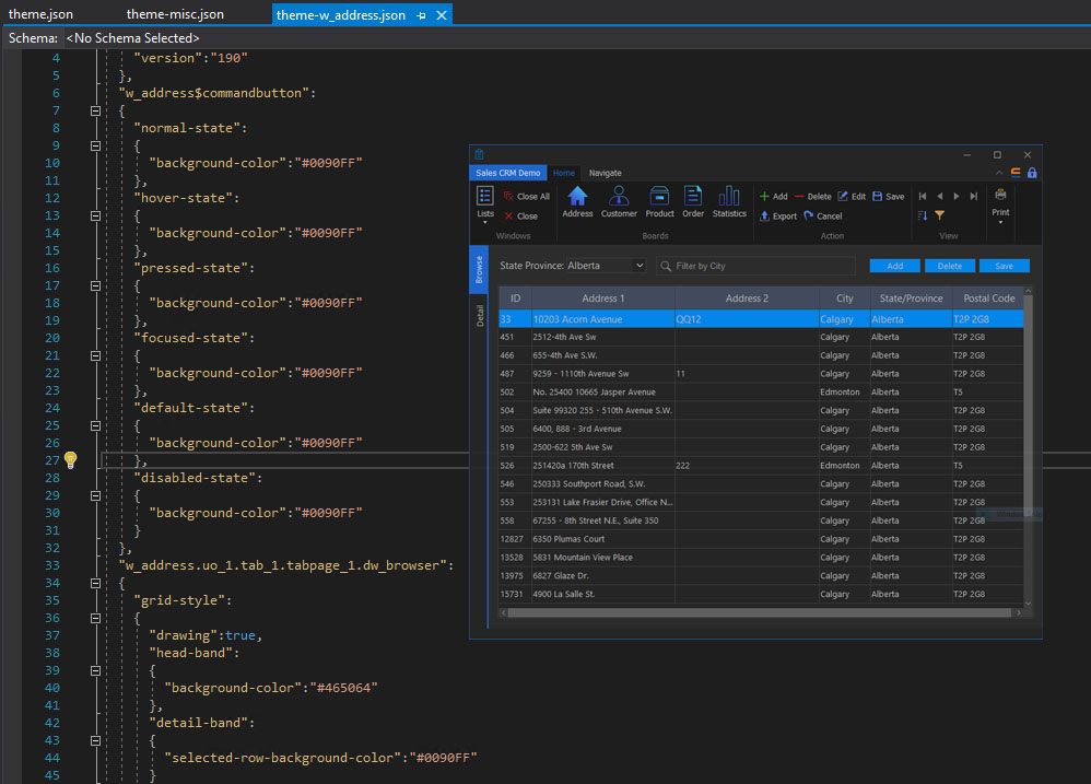 Enhanced UI Theme