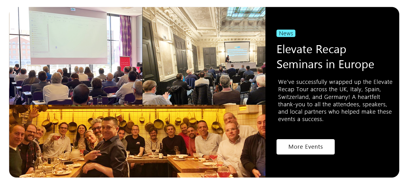Elevate 2024 Recap Offline Seminars