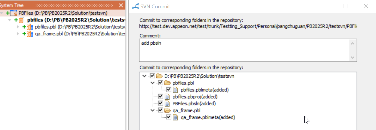 final svn commit