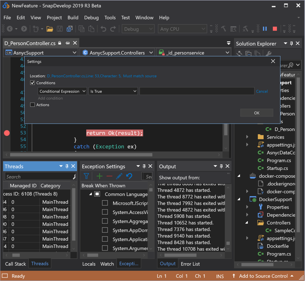 Enhanced Debugging