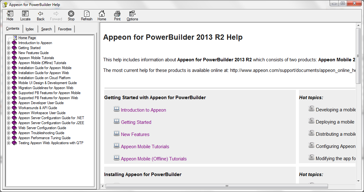 Appeon for PowerBuilder Help
