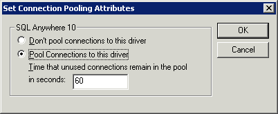 Set Connection Pooling Attributes