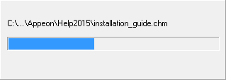 Appeon Help installation process