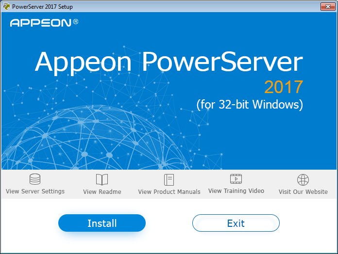 Install Appeon PowerServer