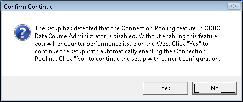 Detect connection pooling