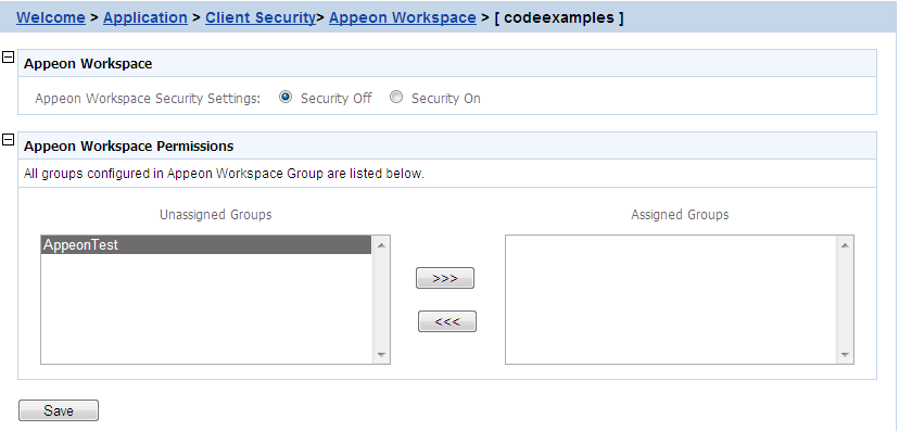 Configuring Appeon Workspace